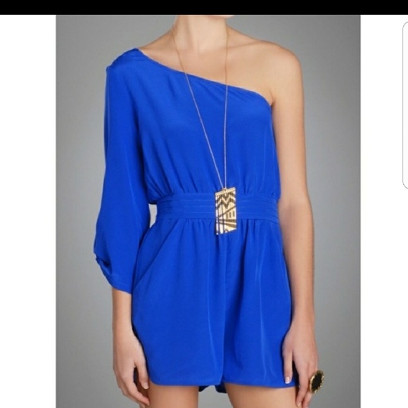 Charlie Jade Dresses & Skirts - Beautiful Charlie Jade blue silk romper